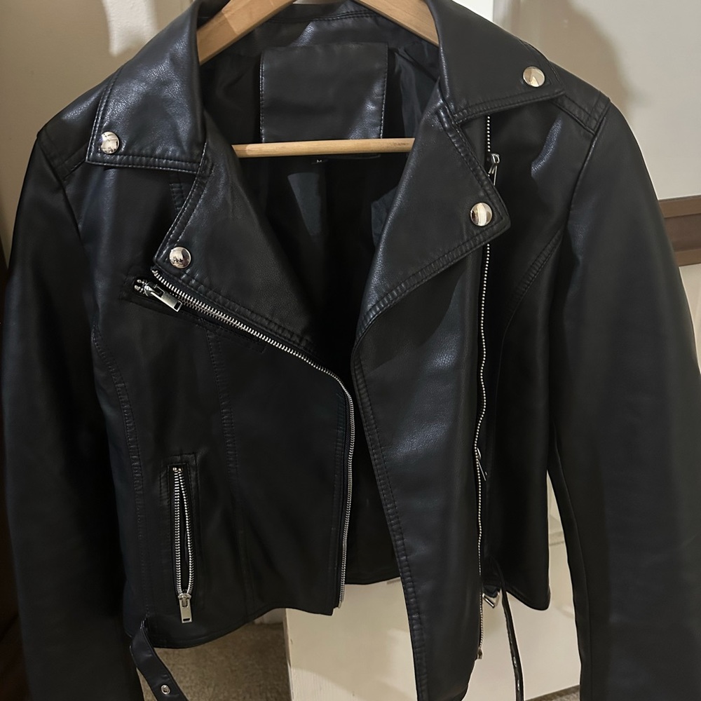 SHEIN leather jacket